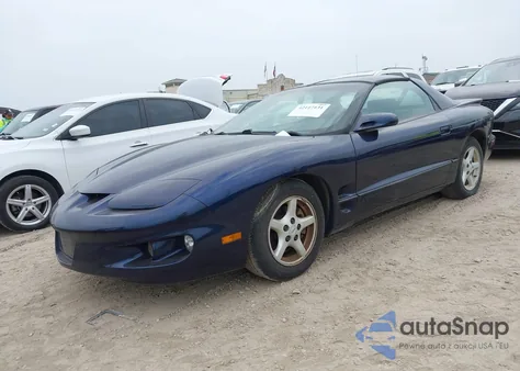 1999 Pontiac Firebird из США, поврежденный, VIN 2G2FS22K2X2232076
